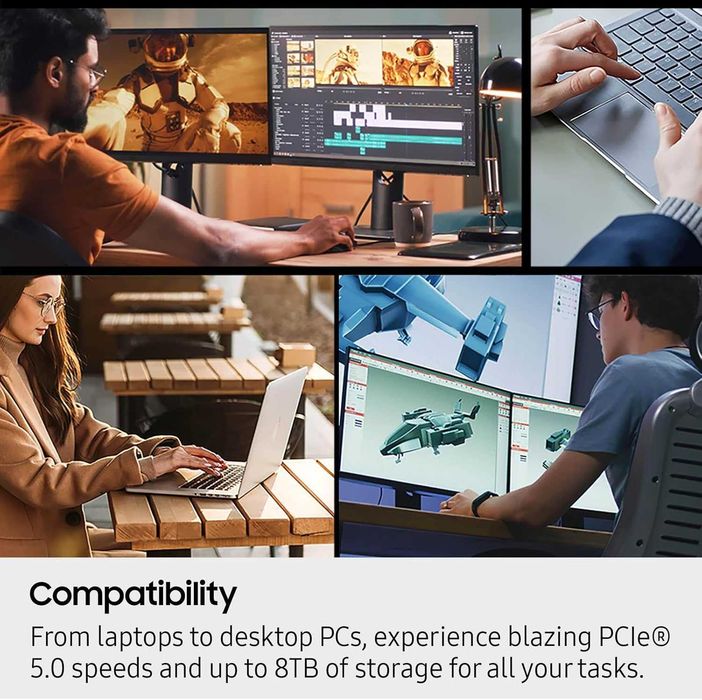 Samsung 9100 Pro 2TB heatsink, M.2, NVMe PCIe 5.0, SIGILAT IN CUTIE