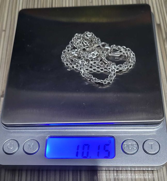 Lanț Bismarck din argint, made in Italy