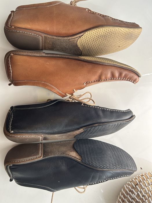 Продам женские кожанные мокасины