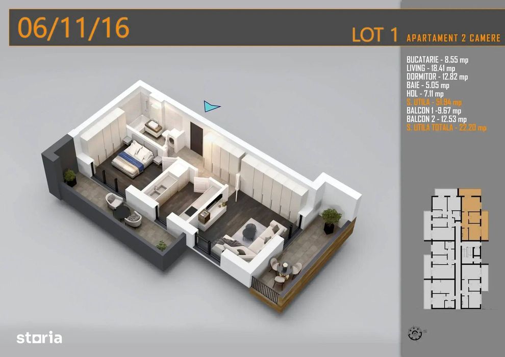 Apartament 2 Camere Decomandat Theodor Pallady 15 Min Metrou N Teclu