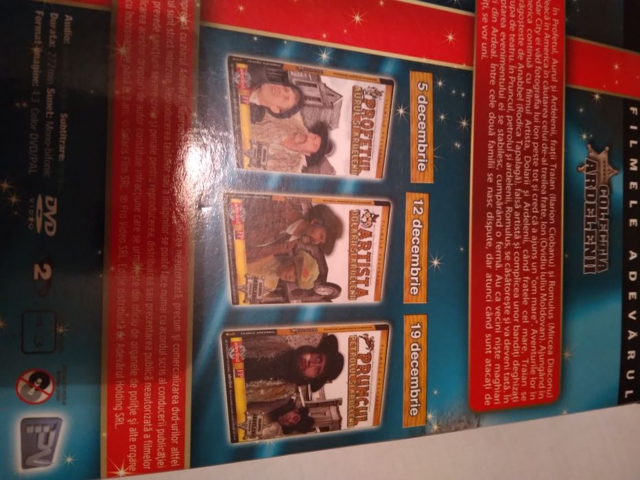 Colectie dvd-uri Ardelenii
