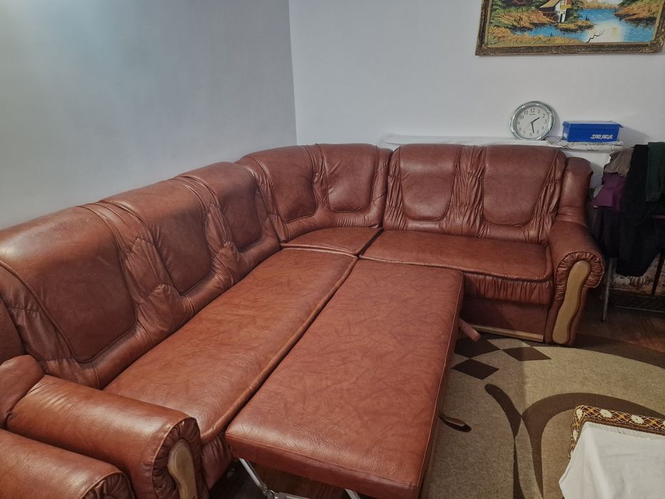 Coltar extensibil piele ecologica