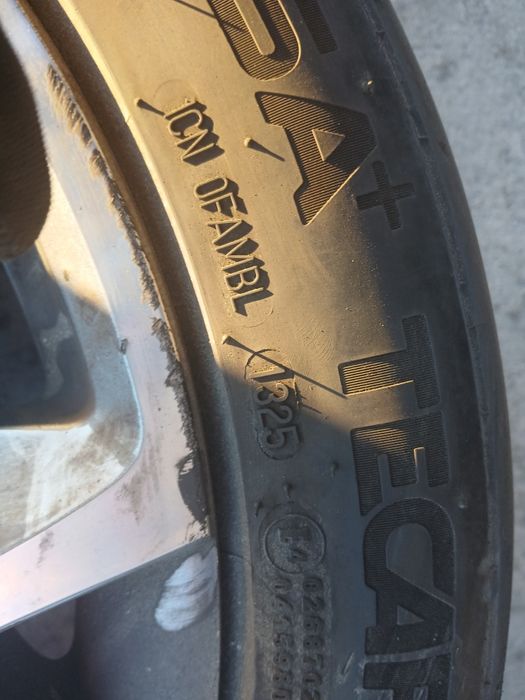 Джанти от Citroen C5 с летни гуми ДОТ.1325