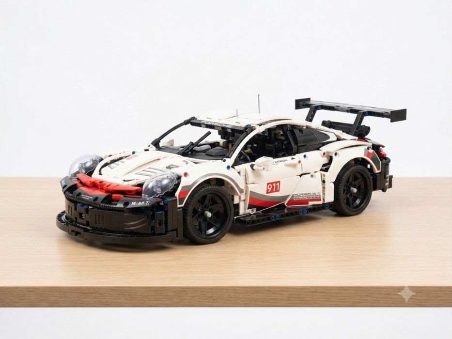 собранный конструктор technic