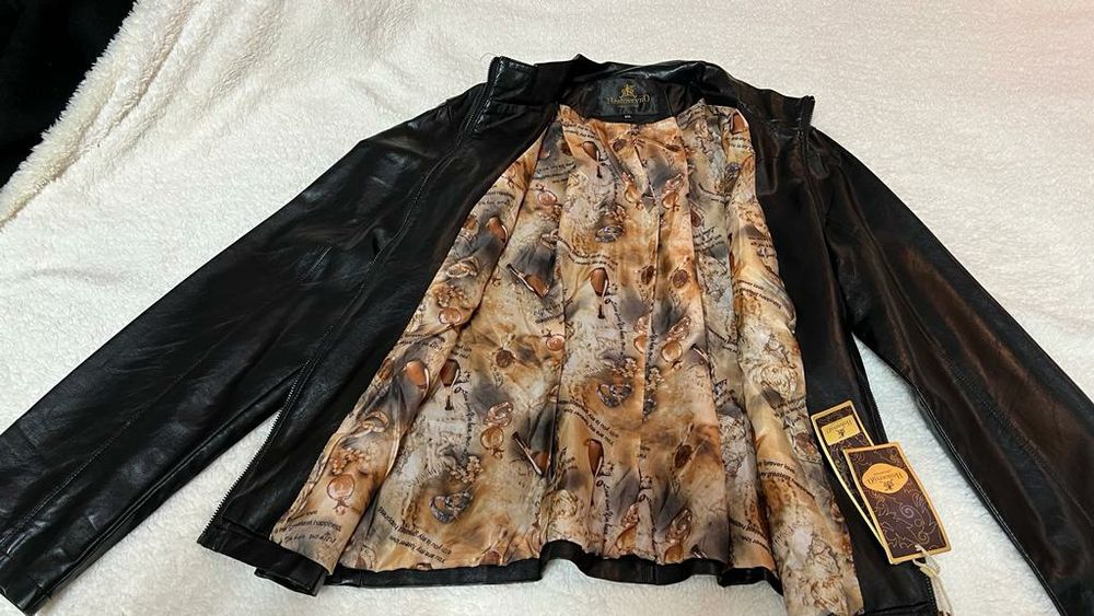 Курта женская эко кожа