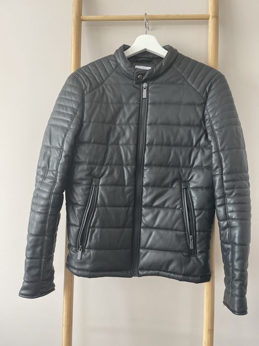 Яке от изкуствена кожа ZARA