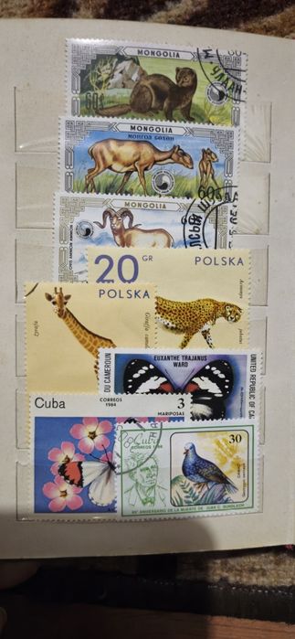 Colecție timbre vechi