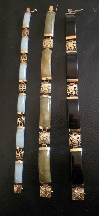 Bratari din aur cu jad China