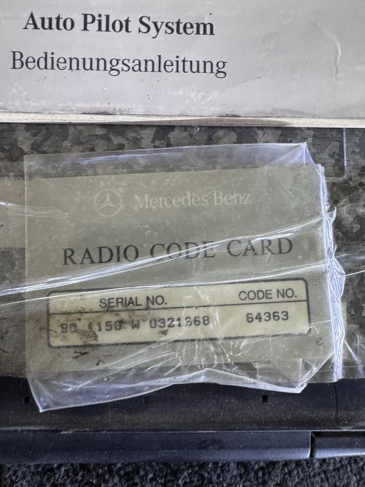 Магнитола на w140 W210