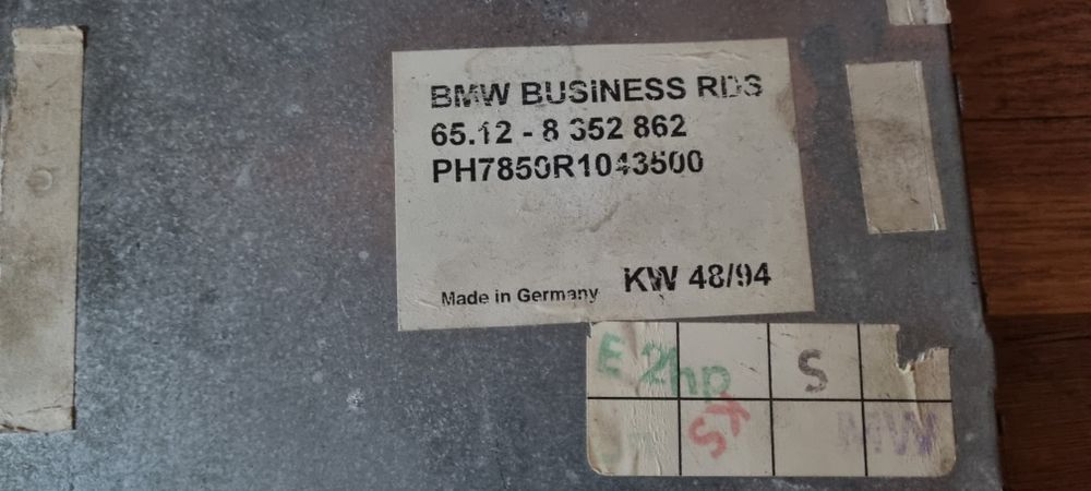 оригинално автомобилно радиокасетофон BMW Business RDS