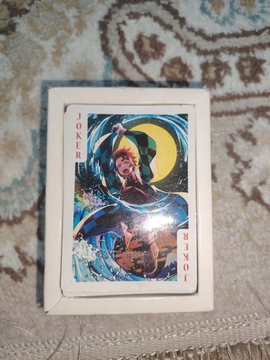 Карты с дизайном из аниме клинок рассекающих демонов