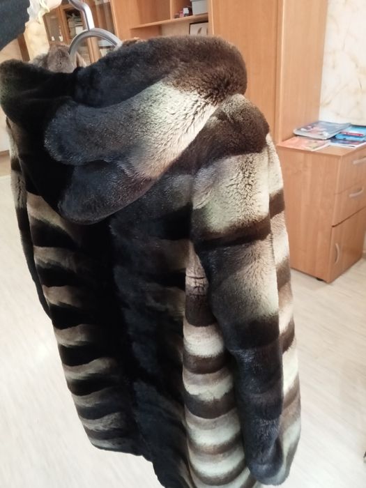 Шуба стриженная норка