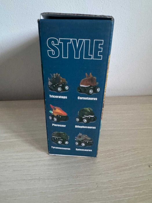 Set 6 Dinozauri Monster Truck 3+ — Noi, Sigilați Individual, în Cutie