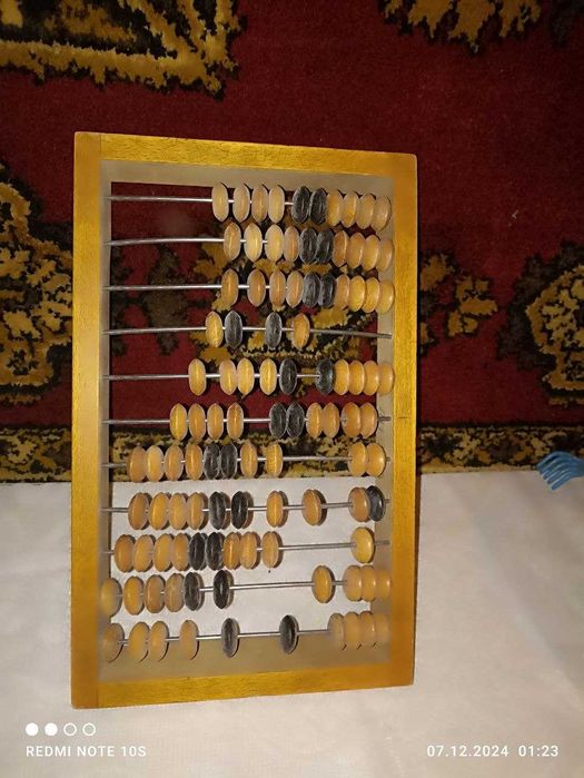 Счеты бухгалтерские деревянные СССР