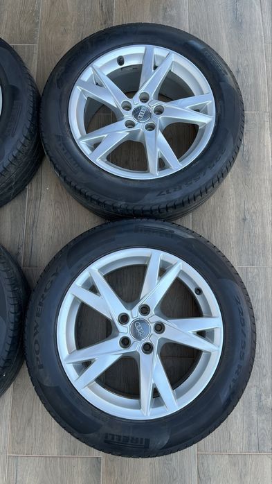 Jante Audi R17 Anvelope 2024 vară/Roți Audi A4(B8,B9) A5 A6 Q5 Pirelli