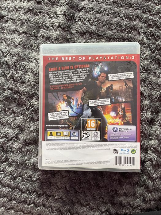 InFamous 2 игра playstation 3