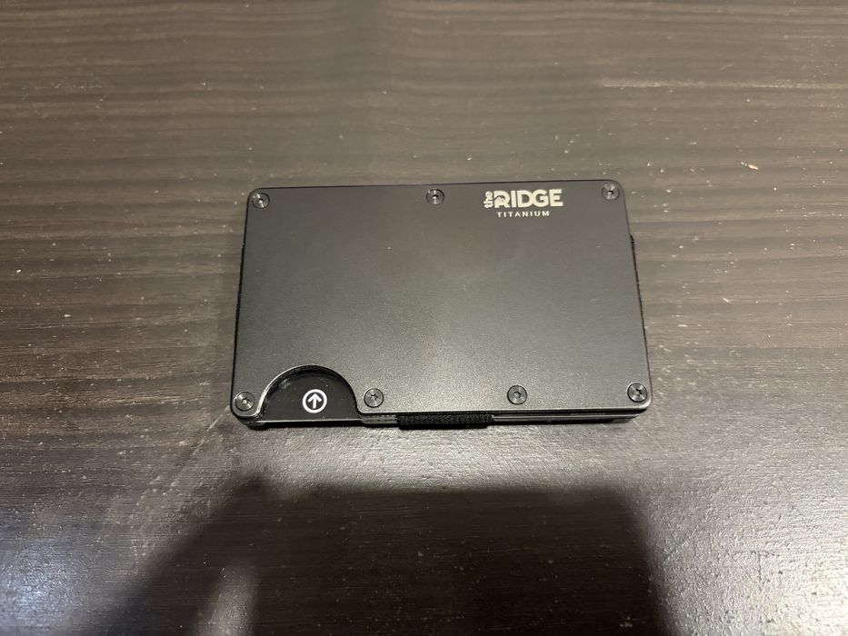 Кардхолдер Ridge wallet titanium