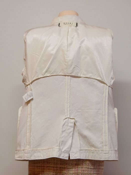 Sacou Marni alb marimea 44