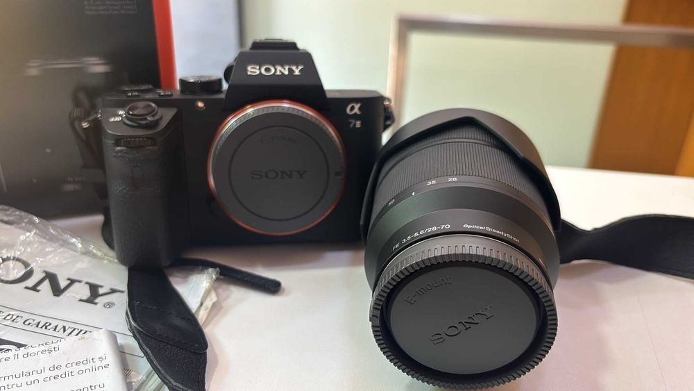 sony alpha a7 ii nou a7iii doar 1500 cadre full box