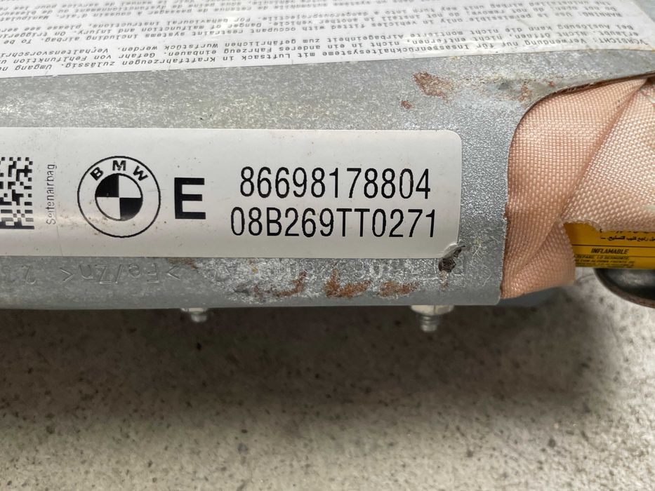 Airbag scaun dreapta Bmw seria 5 F07/F10/F11, 7 F01/F02 cod 6981788