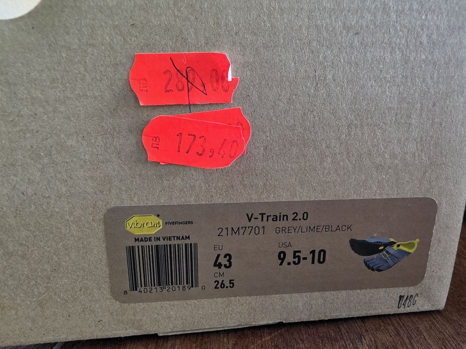 Обувки с пръсти Vibram Five Fingers