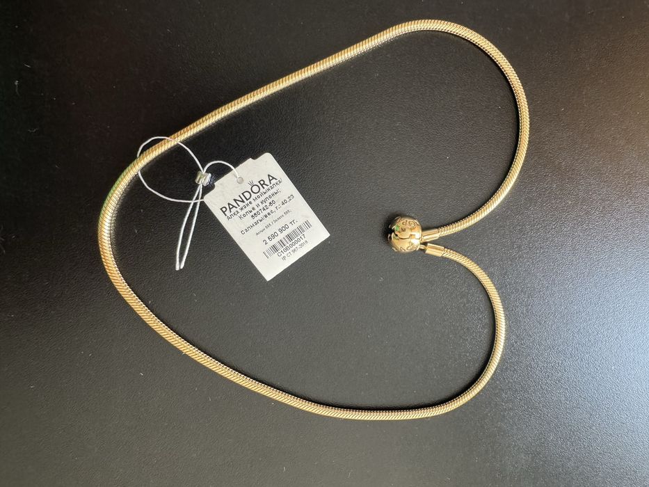 Колье Pandora оригинал золото 585
