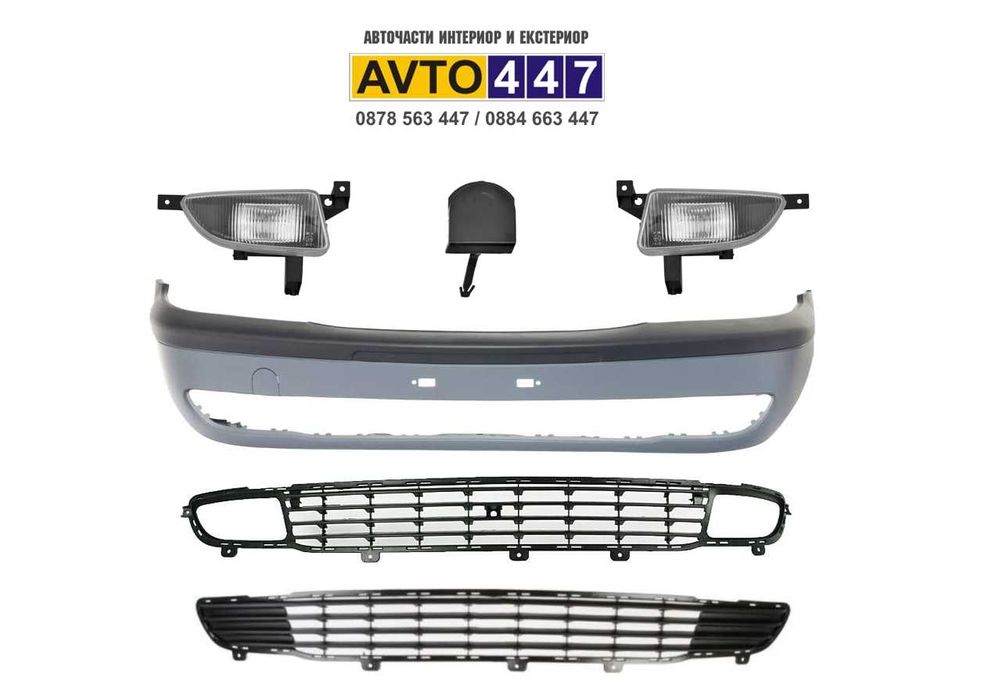 Броня капаче решетки халогени Opel Zafira A