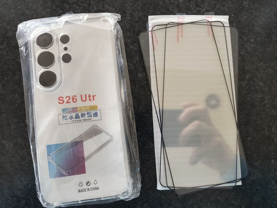 5d стъклен протектор 3бр/кейс Samsung S25/26ultra