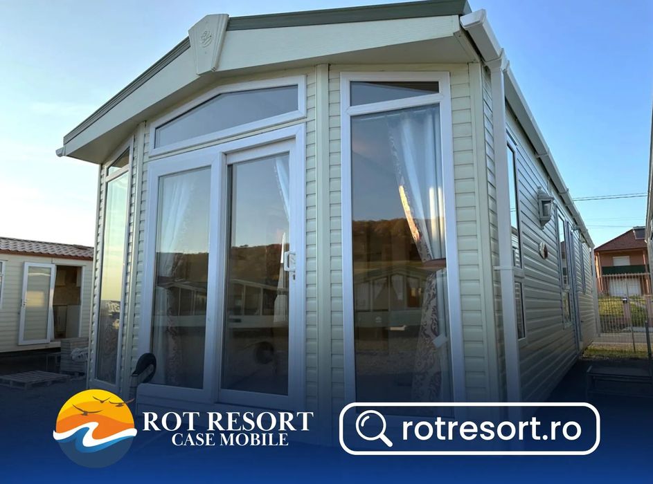 Alta Casă mobilă 4 ANOTIMPURI Abingdon | Tâmplărie PVC și încălzire centrală cu calorifere | 2 dormitoare și 1 baie