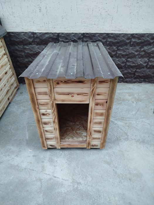 Утепленная будка для средней собаки