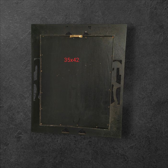 Tablouri Africane Unicat – Artă Tradițională cu Ramă Sculptată Manual