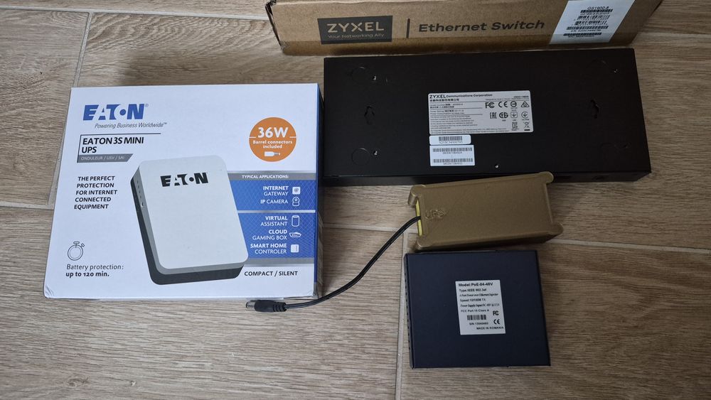 Switch managed Zyxel, APuri Cisco, UPS-uri, PoE injector
