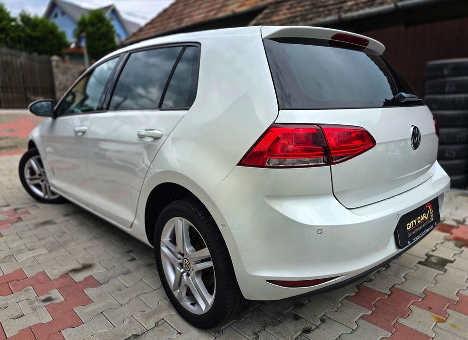 Vw Golf 7 Highline 2014 benzina Euro6 alb metalizat