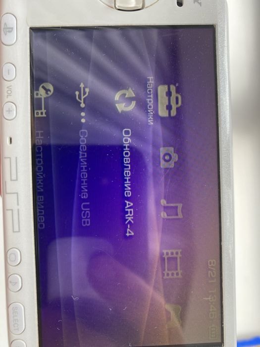 PSP 3008,прошитая ARK 4