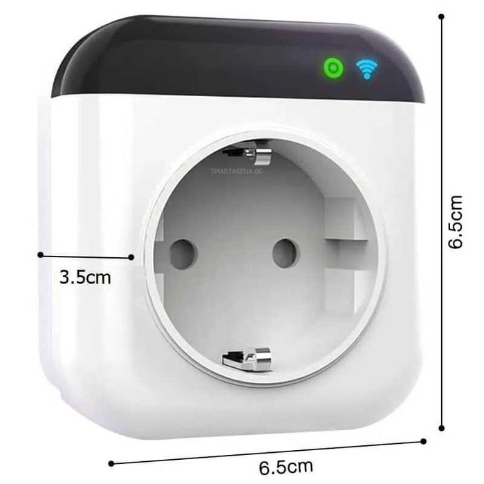 WiFi Програмируем Контакт Термостат със Сензор 16А 3520W