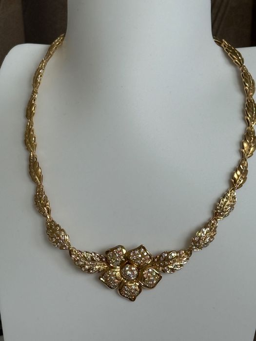 Масивно 19 Карата Златно Колие 46г с 3,45К Диаманти; Топ Оферта!