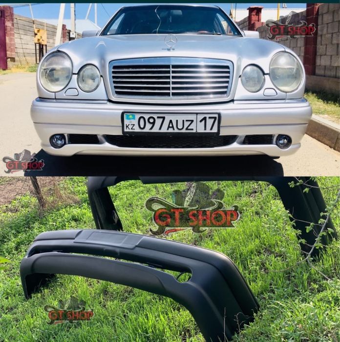 Бампер мерседес W210 дорест рестайлинг