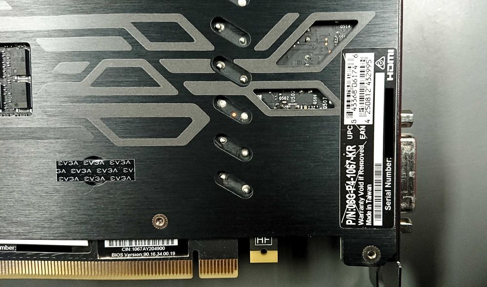 Геймърска видеокарта EVGA GTX 1660 SC ULTRA GAMING 6GB