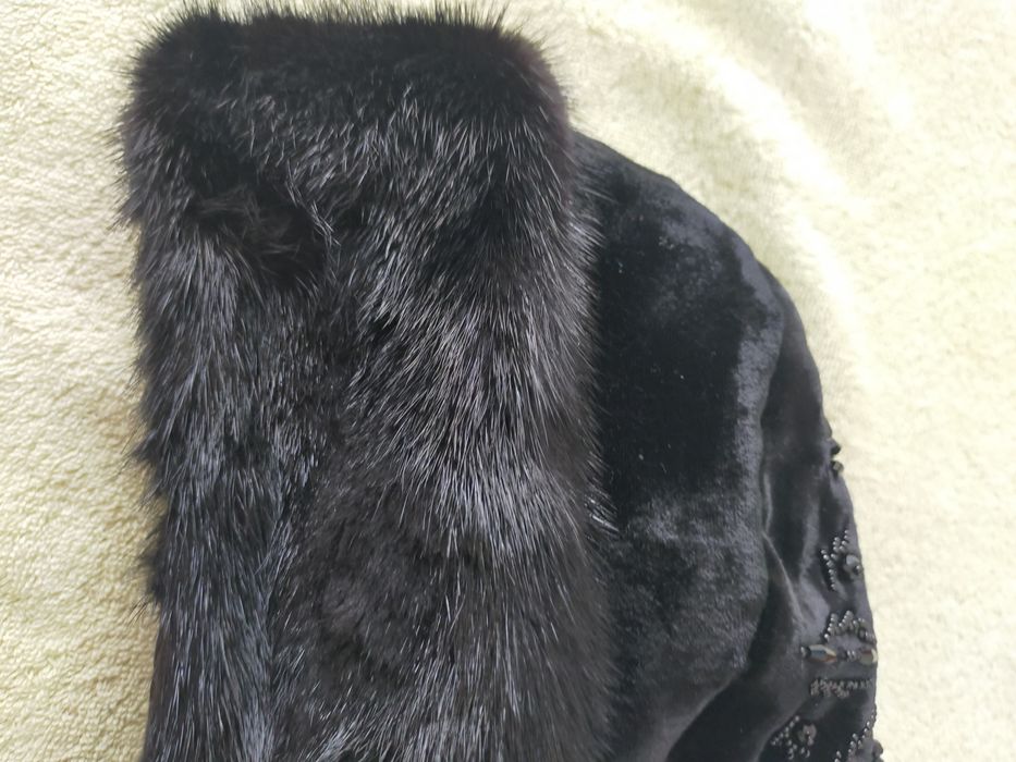 Этно шапка с норкой