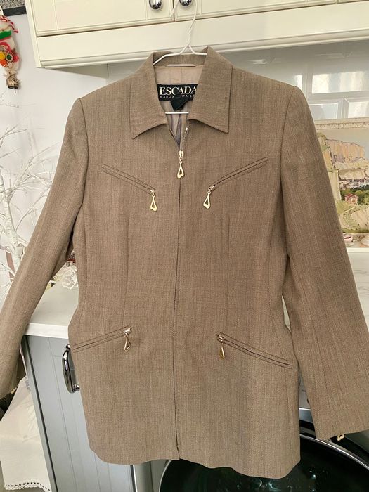 ESCADA Ново Вълнено Сако Блейзер
