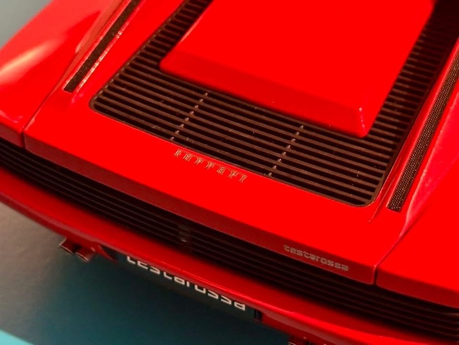Kyosho Ferrari Testarossa 1:18 ( NU autoart, minichamps, norev etc )