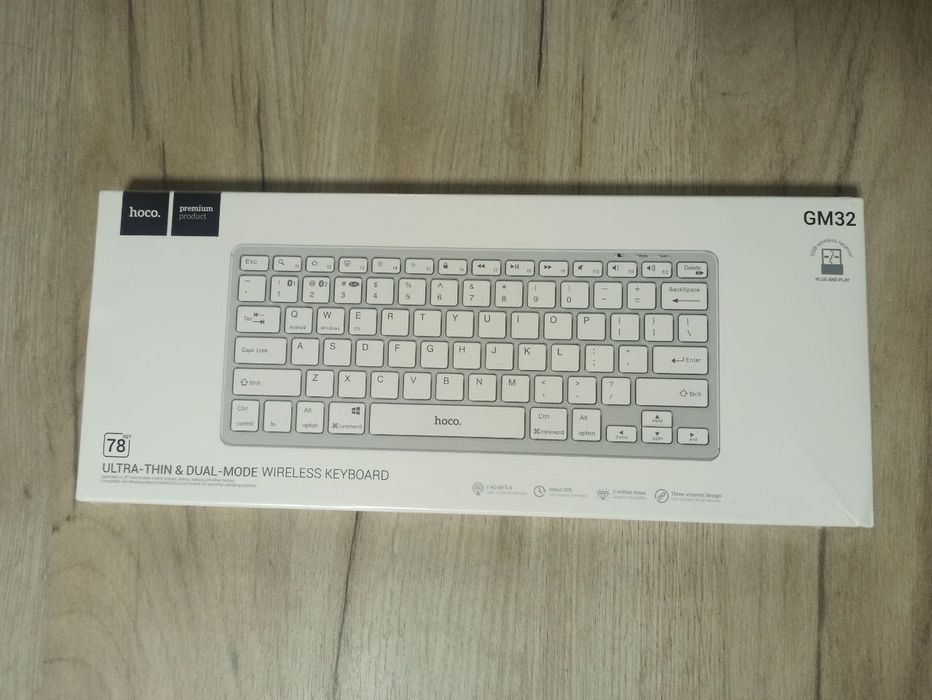 Компактная беспроводная клавиатура для всех видов устройств. Новое