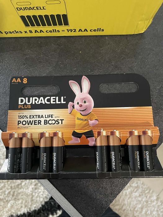 Baterii duracell 150% extra life