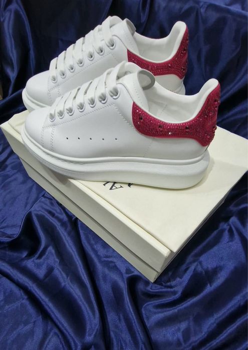Alexander McQueen Pink Crystal [Full Box] (39)