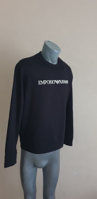 Emporio Armani Essentials Mens Size M НОВО! ОРИГИНАЛ! Мъжки Блузи!
