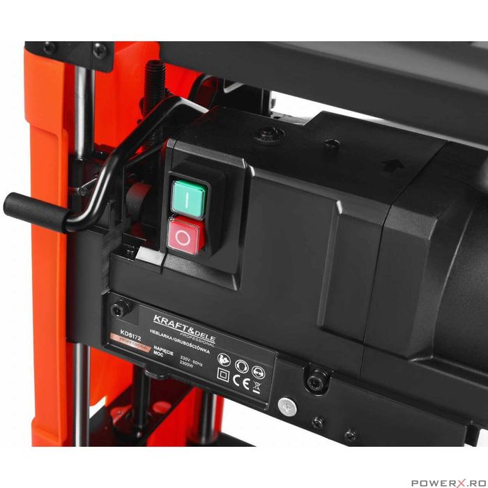 Rindea electrica, masina de rindeluire și netezire 2300 W, latime