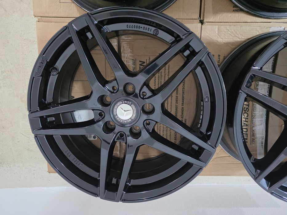 Jante 17 Mercedes Vito Viano C Class A Class B Class cu senzori Audi A4 Q2 Q3 5x112 66.6 7.5J et47