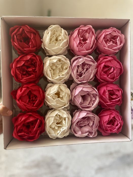 Мыльные цветы микс