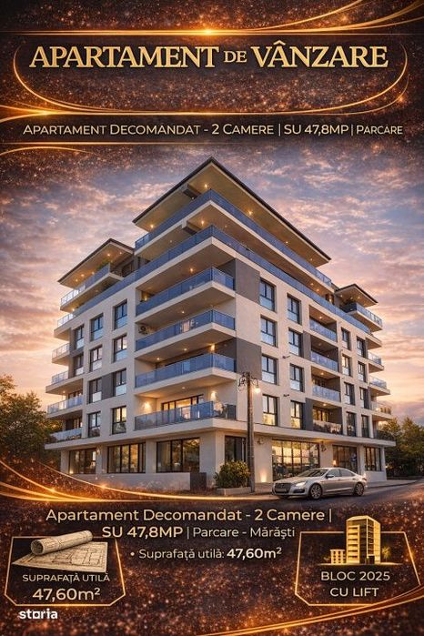 Apartament decomandat - 2 camere I Parcare - Marasti — fotografia 1