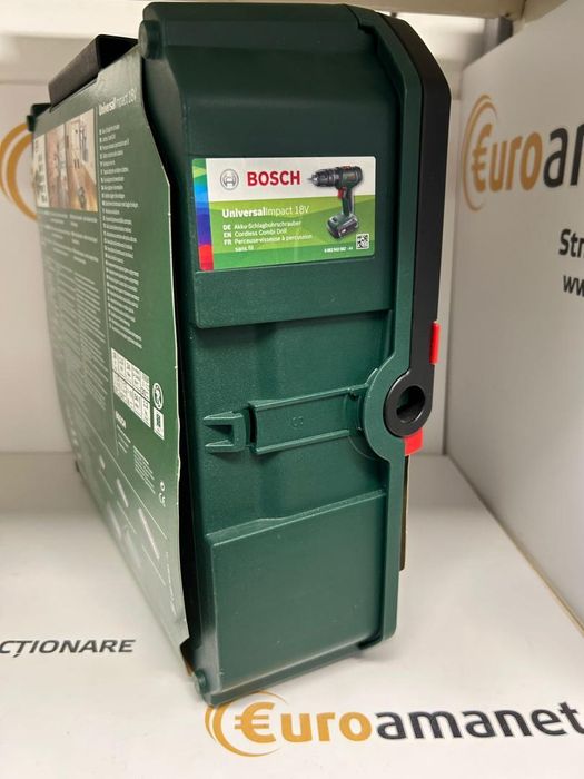 Masina de gaurit si insurubat cu percutie pe acumulator Bosch -D-